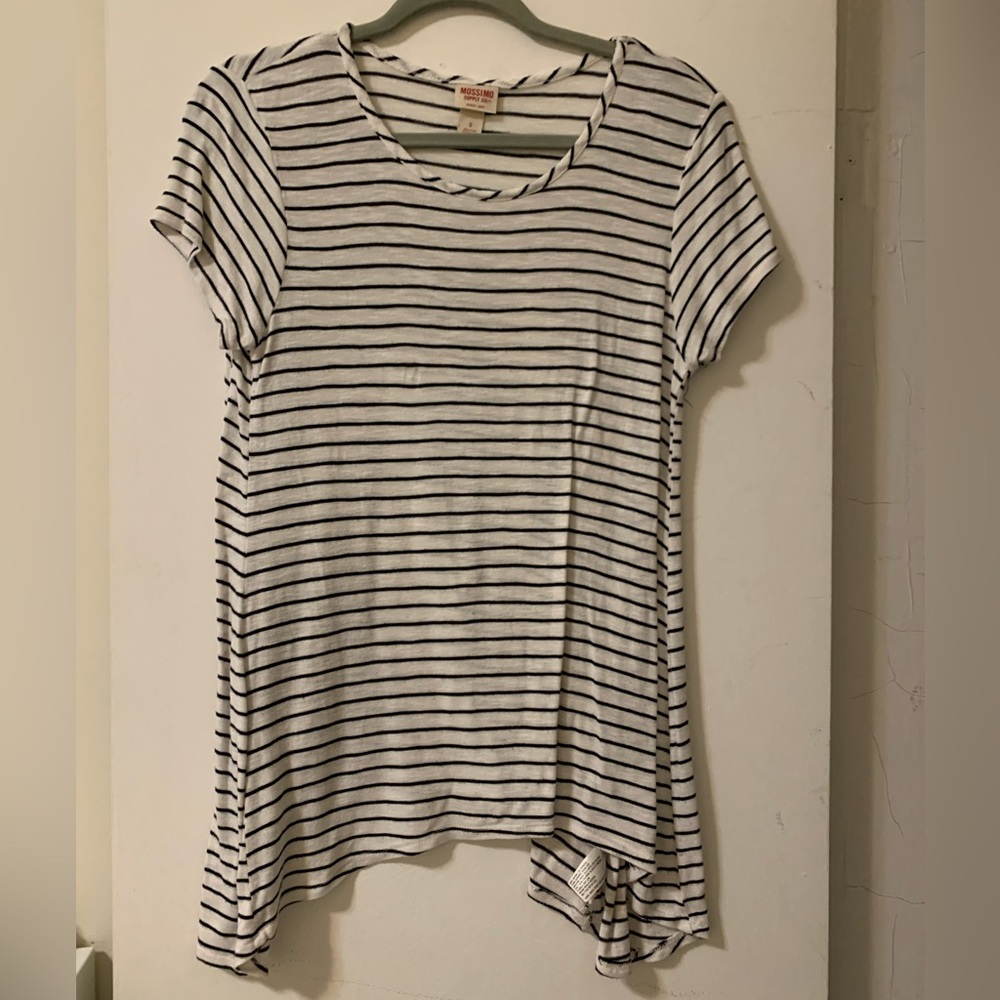stripped tee